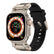 Explorer Tactical Fluoro Rubber Strape+Metal Ultra Case For Apple Watch 9 8 7 6 5 4 SE