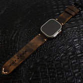 Handmade Vintage Leather Apple Watch Band