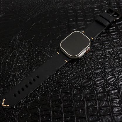 Handmade Vintage Leather Apple Watch Band